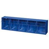 Szafki biurowe - Allit Szafki z odchylanymi szufladami ProFlip, 5 szuflad 464430 - miniaturka - grafika 1