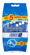 Chusteczki higieniczne - WILKINSON EXTRA2 PRECISION 10+5 GRATIS MASZYNKA DO GOLENIA 7004195E - miniaturka - grafika 1