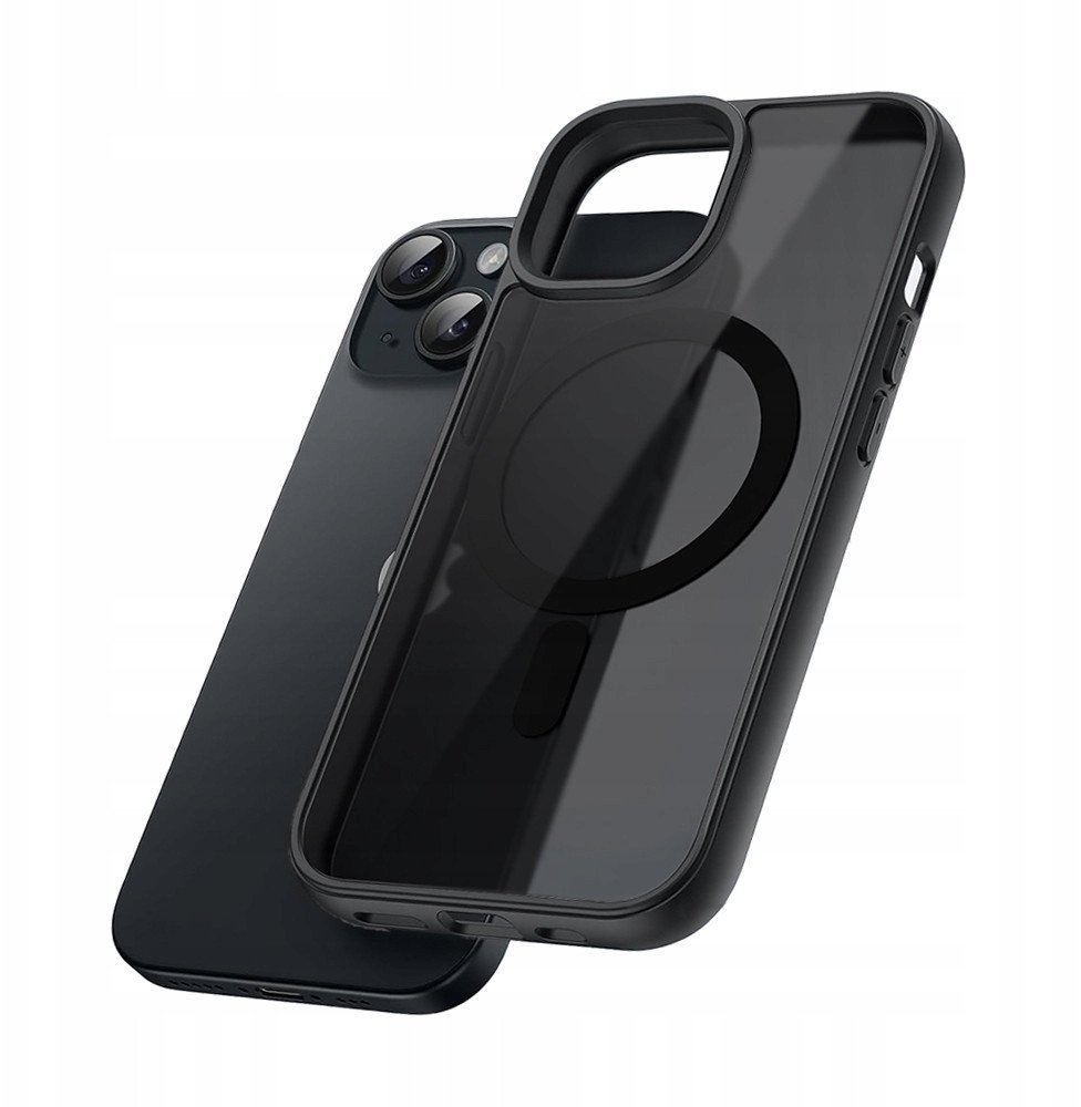 TELTECH MAGSAFE CASE DO IPHONE 14 PRO ETUI NAKŁADKA FUTERAŁ CZARNY