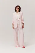 Marynarki i żakiety damskie - Żakiet z lyocellu Bono pudrowy róż - miniaturka - grafika 1