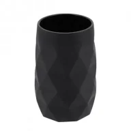 Pojemniki łazienkowe - Tendance Kubek łazienkowy Lorantos Black - miniaturka - grafika 1