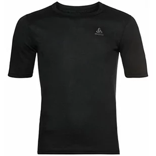 Odlo Odlo Męska koszulka Bl Top Crew Neck S/S Active Warm Eco czarny czarny 3XL 159112 - Koszulki męskie - miniaturka - grafika 1