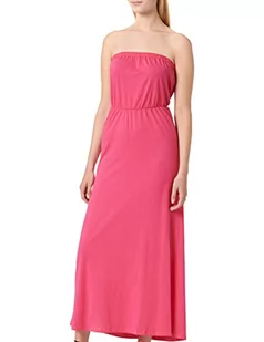 ONLY Damska sukienka Onlmay Bandeu Maxi JRS, Pink Peacock, XS - Sukienki - miniaturka - grafika 1