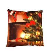 Poduszki - Poduszka świąteczna choinka 45 x 45 cm - miniaturka - grafika 1