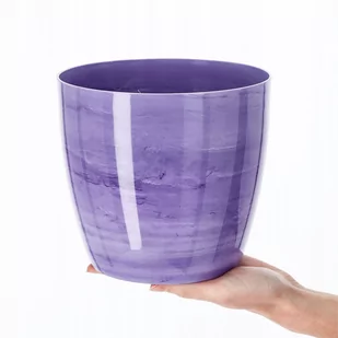 Doniczka Donica Osłonka Na Kwiaty Kolory 16 Cm - Donice - miniaturka - grafika 1