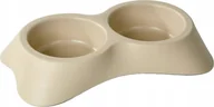 Miski dla psów - Zolux Podwójna miska dla psa, 2 x 200 ml, Ø 16 cm - miniaturka - grafika 1
