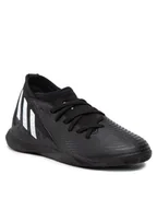 Piłka nożna - adidas Buty Predatow Edge.3 In J GZ2891 Czarny - miniaturka - grafika 1