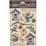 Akcesoria i części do ekspresów do kawy - Stamperia KLSP176 Dewdrops papier dekoracyjny, brązowy, 14,8 x 21 x 0,8 cm - miniaturka - grafika 1