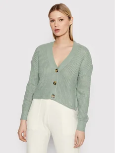 ONLY Kardigan Carol 15211521 Zielony Relaxed Fit - Swetry damskie - miniaturka - grafika 1