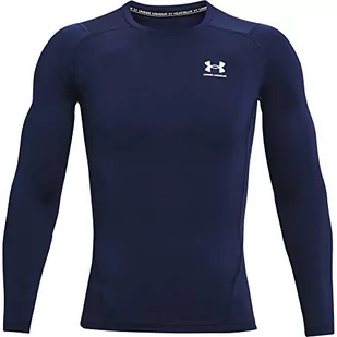 Under Armour Koszulka UA HG Armour Comp LS-NVY - XXL 1361524-410_XXL - Koszulki męskie - miniaturka - grafika 1