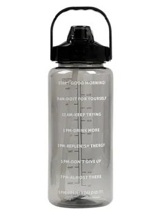 Butelka BPA FREE 2000ml bidon sportowy PC na wodę napój przezroczysta - Shakery i bidony sportowe - miniaturka - grafika 1