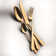 Sztućce dla dzieci - MEPRA-Zestaw sztućców 24el. Ice Oro, Stoccolma - miniaturka - grafika 1