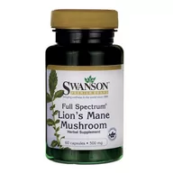 Suplementy naturalne - Full Spectrum Lion'S Mane Mushroom 60Kaps. - miniaturka - grafika 1