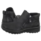 Botki damskie - Botki Lovely Vibe Fall In Bloom Black 158952/BBK (SK195-a) Skechers - miniaturka - grafika 1