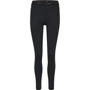 Spodnie damskie - Hummel Hummel Damskie spodnie Hml First Performance Women Tights czarny czarny M 204517-2001 - miniaturka - grafika 1