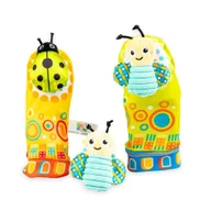 Gryzaki dla dzieci - Zestaw grzechotek Łąka - miniaturka - grafika 1