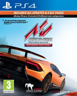 Assetto Corsa Ultimate Edition GRA PS4 - Gry PlayStation 4 - miniaturka - grafika 1