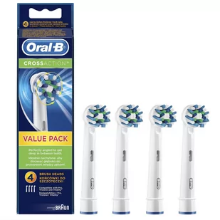 Braun Oral-B Końcówki Oral-B CrossAction 97533036 4 szt - Końcówki do szczoteczek elektrycznych - miniaturka - grafika 1