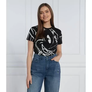Koszulki i topy damskie - Desigual T-shirt | Regular Fit - grafika 1