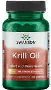 Witaminy i minerały - SWANSON Krill Oil 1g - (30 kap) - miniaturka - grafika 1
