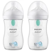 Butelki dla niemowląt - 2x ANTYKOLKOWA BUTELKA PHILIPS AVENT NATURAL RESPONSE AIRFREE SCY673/81 1m+ - miniaturka - grafika 1