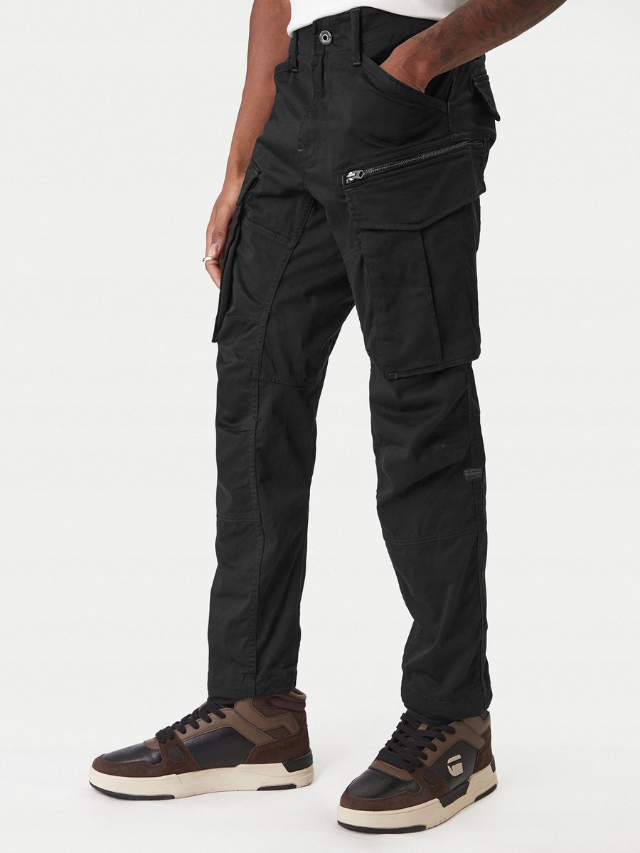 G-STAR RAW SPODNIE MĘSKIE CZARNE BOJÓWKI 33/30 17AA