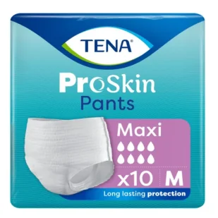 Tena Pants ProSkin Maxi M Majtki chłonne, 10 sztuk - Pieluchy dla dorosłych - miniaturka - grafika 1