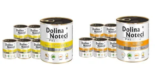 Dolina Noteci PREMIUM bogata w kurczaka i kaczkę z dynią 24x800g - Mokra karma dla psów - miniaturka - grafika 1