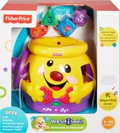 Sortery dla dzieci - Fisher Price Garnuszek Na Klocuszek K0428 - miniaturka - grafika 1