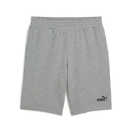 Spodnie sportowe męskie - Męskie szorty Essentials 10" z logo No. 1 PUMA Medium Gray Heather - miniaturka - grafika 1