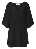 Sukienki - Banana Moon Sukienka letnia Agathe Holidays LHN01 Czarny Loose Fit - miniaturka - grafika 1