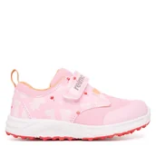 Buty dla dziewczynek - Sneakersy Reima Moomin Ekana 5400129M-4251 Różowy - miniaturka - grafika 1