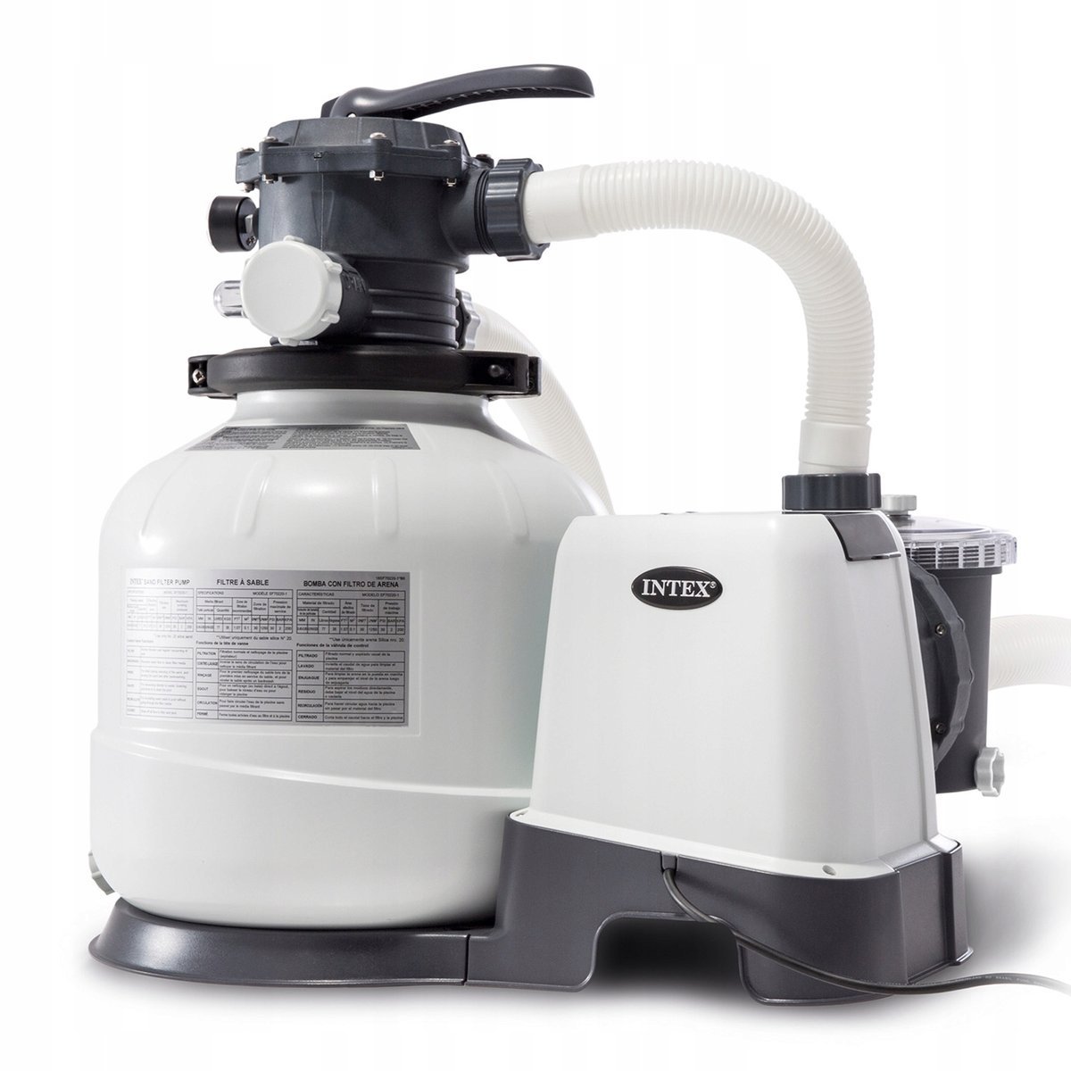 Intex Pompa filtracyjna piaskowa 26648- hydroaeration