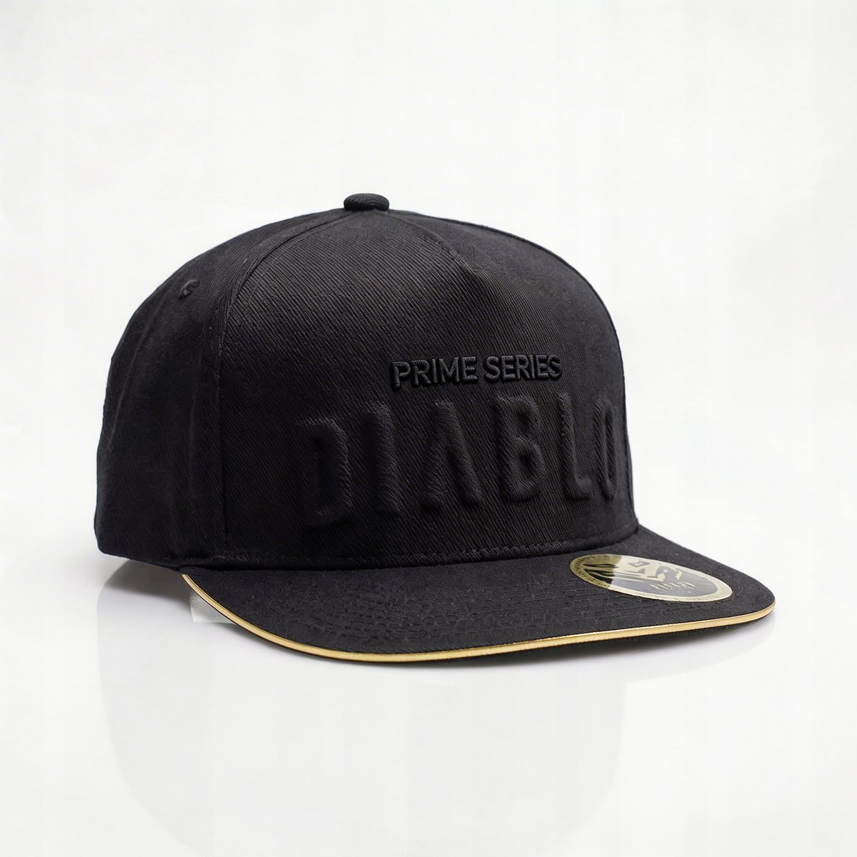 Czapka z Daszkiem Materiałowa DIABLO Snapback Cap PRIME Czarna M/L