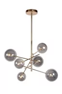 Lampy sufitowe - Alara lampa wisząca 6xG4 złota/przydymiona 46417/06/10 - miniaturka - grafika 1