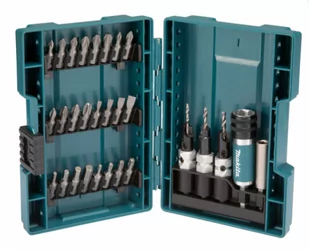 Makita D-73477 zestaw bitów i wierteł z pogłębiaczem 29 elementów w walizce - Wiertła - miniaturka - grafika 1
