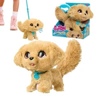 Maskotki i pluszaki - FurReal Golden Retriever Chodzący Piesek Interaktywny Pluszowa Zabawka Interaktywna Maskotka Smycz 20cm Pluszak - miniaturka - grafika 1