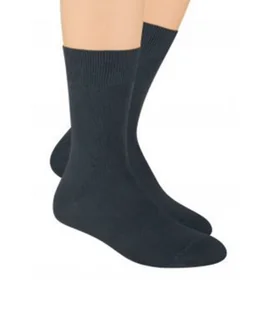 SKARPETY STEVEN 055 (kolor czarny, rozmiar 41-43) - Skarpetki męskie - miniaturka - grafika 2