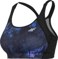 Biustonosze - Stanik damski sportowy 4F multikolor H4L21 STAD011 92A-XS - miniaturka - grafika 1