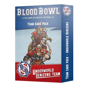 Underworld Denizens Team Card Pack, Blood Bowl - Gry planszowe - miniaturka - grafika 1