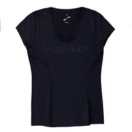 Odzież sportowa dziecięca - Head Vision Corpo Shirt G - navy 816137-NV - miniaturka - grafika 1