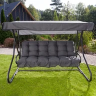 Poduszki ogrodowe - Poduszki z daszkiem na huśtawkę 170 cm Parma / Milano H024-07PB PATIO - miniaturka - grafika 1
