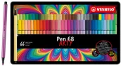 Kredki, ołówki, pastele i pisaki - Zestaw Kreatywny Flamastry Stabilo Pen68 Arty 66X - miniaturka - grafika 1