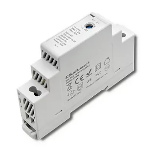 Qoltec QOLTEC 50916 DIN rail power supply 15W 12V 1.25A Gray 50916 - Akcesoria do serwerów - miniaturka - grafika 1