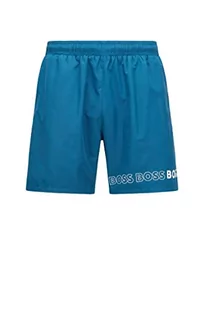 BOSS Męskie szorty kąpielowe Dolphin Swim, rozmiar M Blue428, XS, Medium Blue428, XS - Kąpielówki męskie - miniaturka - grafika 1