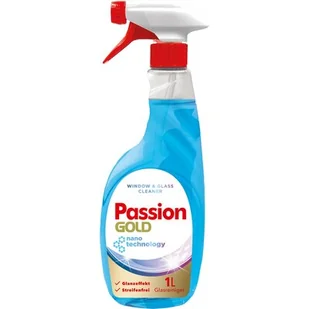 Płyn do mycia szyb PASSION GOLD Niebieski 1000 ml - Inne artykuły czyszczące - miniaturka - grafika 1