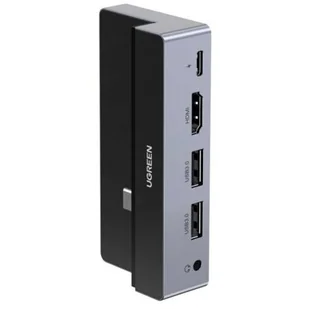 Ugreen Ugreen 5w1 wielofunkcyjny HUB USB Typ C 3.2 Gen 1, HDMI Power Delivery 100 W szary (CM317 70688) CM317 70688 - Huby USB - miniaturka - grafika 1