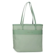Torebki damskie - Pepe Jeans Morgan Torba na ramię 15,6 cala Zielony 34X32X14 cm Poliester z Detalami ze Sztucznej Skóry by Joumma Bags, Zielony, Talla única, torba tote - miniaturka - grafika 1