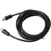 Kable - Przewód antenowy gniazdo/wtyk czarny 3m - miniaturka - grafika 1