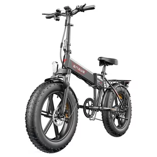 Składany rower elektryczny Engwe EP-2 Pro 20-calowe grube opony, silnik 250W, bateria 13Ah, maks. prędkość 35km/h - czarny - Rowery elektryczne - miniaturka - grafika 2